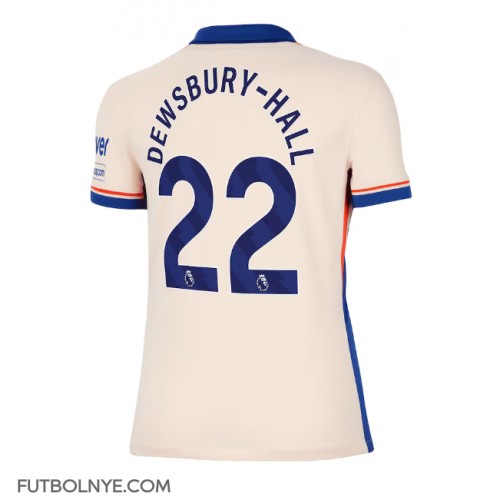 Camiseta Chelsea Kiernan Dewsbury-Hall #22 Visitante Equipación para mujer 2024-25 manga corta